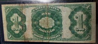 1891 $1 LARGE DOLLAR BILL MARTHA WASHINGTON PMG 15 net SILVER CERTIFICATE Fr 223 5