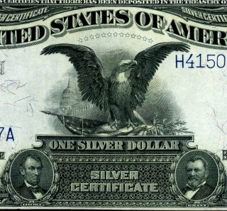 Fr - 235 1899 $1 Silver Certificate - Gem - Unc ( (black Eagle))  41503247.