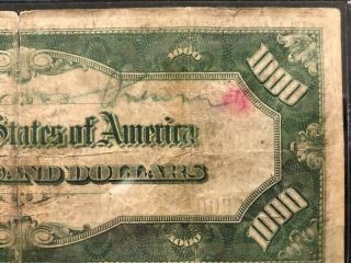 1934 U.  S.  $1000 Bill Chicago G00112711A Federal Reserve Note 3