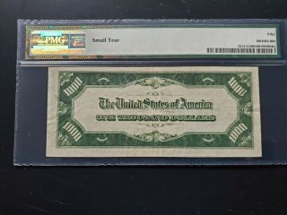 1934 $1000.  00 one thousand dollar bill Chicago note PMG - 50 2