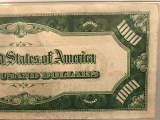1934 A $1000 One Thousand Dollars Federal Reserve Note PMG 50 AU FR 2212 - G 5