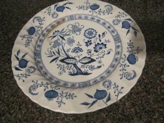 Johnson Brothers Blue Nordic 9 3/4 " Dinner Plate Blue Onion