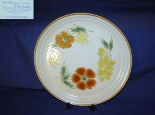 Imperial (japan) Stoneware Mountain Song 2 Dinner Plates
