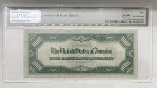 $1,  000 1934A Federal Reserve Note Chicago Fr 2212 - G PMG EXTREMELY FINE 40 EPQ 2