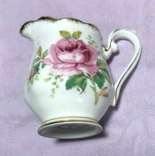 Vintage Royal Albert American Beauty Creamer And Sugar Bowl,  England