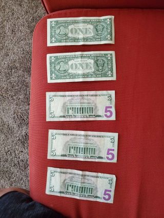 Us paper money large size notes star 2