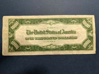 1000 dollar bill 1934 A $1000 ungraded Chicago G00151755A 6
