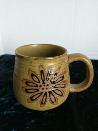 Hand Thrown Studio Art Pottery Coffee Mug