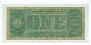 1890 $1 Ornate Back Fr 347 Stanton Treasury Note Low Serial Number,  Star 2