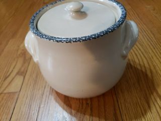 Home and/& Garden Party Apple Casserole Bean Pot Baking Dish Stoneware Pottery 3