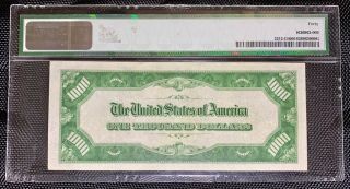 $1000 PMG XF40 1934A Chicago Federal Reserve Note One Thousand Dollars Fr.  2212 - G 2