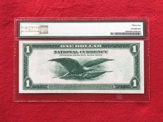 FR - 736 1918 Series $1 Minneapolis Federal Reserve Bank Note PMG 35 Choice VF 2