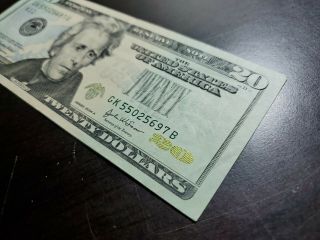 2004 - A $20 Federal Reserve Note - No Seal Error - Twenty Dollars 3