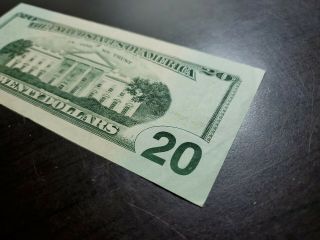 2004 - A $20 Federal Reserve Note - No Seal Error - Twenty Dollars 6