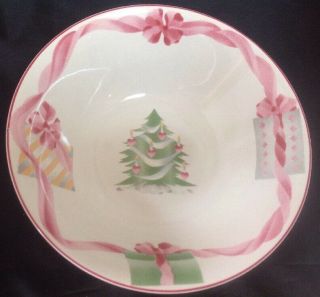Sango Home For Christmas (indonesia) 9 " Round Serving Bowl - 3 Available
