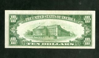 US Paper Money 1934 A $10 WW2 North Africa Silver Certificate 2