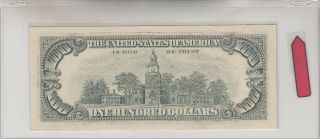 1990 (E) $100 One Hundred Dollar Bill Federal Reserve Note Richmond Vintage 2