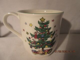 Set Of 2 Christmastime Coffee/tea Cup Mugs 8 Oz.