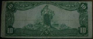 1902 United States $10 National Currency LARGE NOTE,  Estate, .  99 Start 2