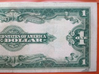 $1 1923 Silver Certificate Graded Error: Partial Face To Back Offset 26 - 003