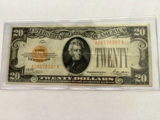 $20 1928 Ten Dollar Gold Note