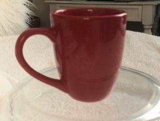 Ciao Ii Red By Artimino Coffee Mug All Red Earthenware