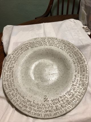 Pottery Bowl Studio Handmade Stoneware 