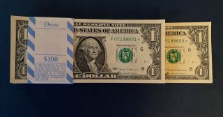 2017 $1.  00 Star Pack (100 Notes) - Atlanta Fed Reserve F07199501 - 600 Unc