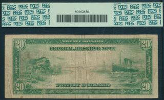 Fr.  987a $20 1914 Federal Reserve Note. 2