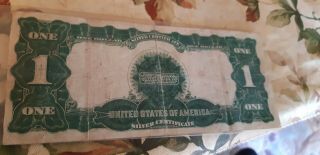 SERIES OF 1899 1.  00 ONE DOLLAR SILVER CERTIFICATE 