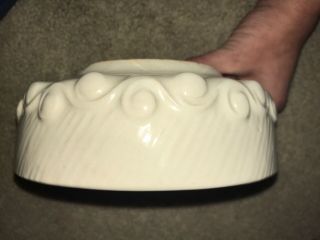 Vintage Mccoy Pottery Bulb Bowl Planter Ivory