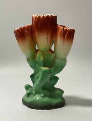 Vintage Czechoslovakian Pottery Vase