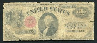Fr.  34 1880 $1 One Dollar Legal Tender United States Note