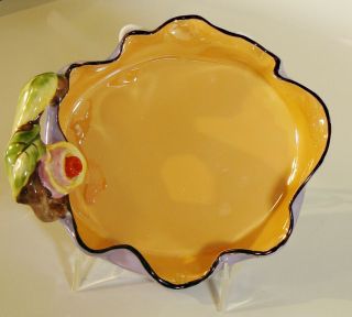 Noritake,  luster,  art deco,  figural rose bowl. 3