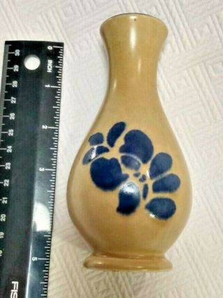 Pfaltzgraff Pottery " Folk Art " Vase 5 1/4 " Usa Made Vintage Item