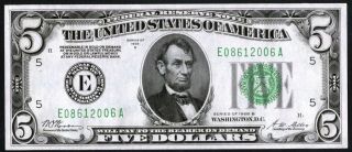 Fr.  1952 - E $5 1928b Federal Reserve Note Richmond Gem Crisp Uncirculated