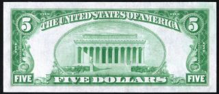 Fr.  1952 - E $5 1928B Federal Reserve Note Richmond Gem Crisp Uncirculated 2