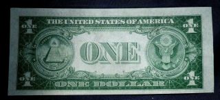 1935 - A One Dollar $1 Yellow Seal Silver Certificate - N.  Africa - CU 2