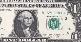 Wow Star Note 2013 $1 Dollar Bill (york) Block “dc” Scarce,  Uncirculated