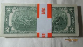 25 Pack ($50.  00) 1976 $2 Bills @cost 2