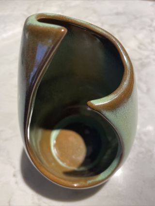 Vintage Frankoma Mid - Century Modern Art Pottery Vase