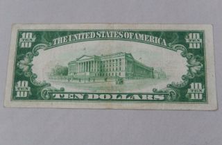 Series 1929 $10 Ten Dollars Federal Reserve Note FRN A Boston P0334 2