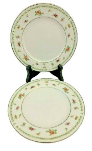 Abingdon Fine Porcelain China Japan - Pair Bread & Butter Plates 6.  5 "