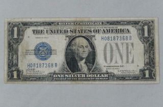 Series 1928 - C $1 One Dollar Silver Certificate Funny Money Note 1928c P0295