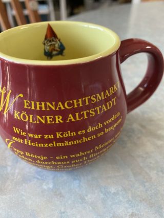 Vintage Gerz German Punch/Cider/Beer/Wine Mugs/Steins Made In Germany. 2