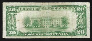 US 20 Dollars - National Currency (FRBN) 1929 - Minneapolis Fed - FINE, 2