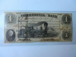 U.  S.  A.  Indiana,  Commercial Exchange Bank,  Terre Haute $1 1858