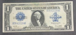 $1 Series Of 1923 Silver Certificate / Woods White Signatures