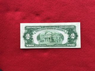 FR - 1502 1928 A Series $2 Red Seal US Legal Tender Note Very Fine,  
