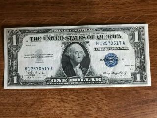 1935 Plain Series $1 Currency Silver Certificate 1935 Plain H A Block